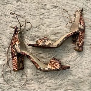 Jessica Simpson Snake Print Heels